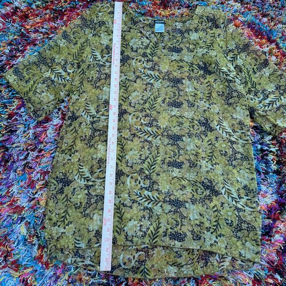 Ingear Resort Women Bikini Swimsuit Cover Up Top Sheer Yellow One Size Vacation - Picture 7 of 9